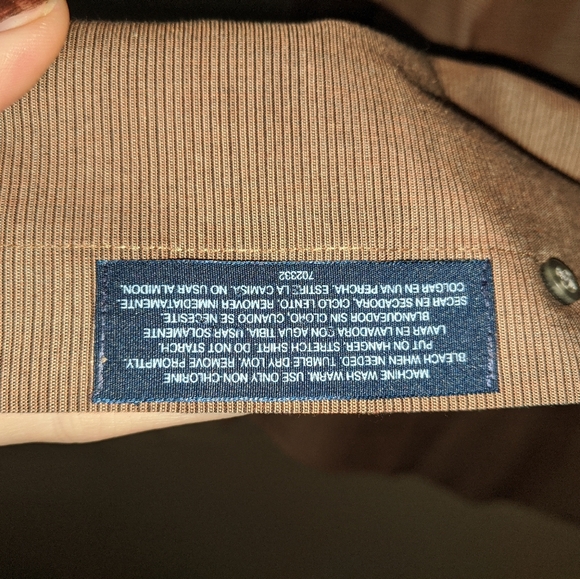 Stafford Wrinkle Free Broadcloth Button Down - Picture 8 of 9